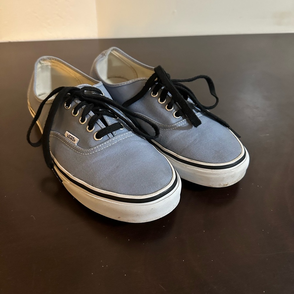 Vans authentic light blue